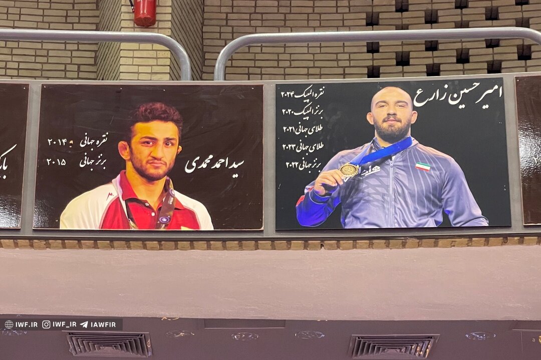 عکس| پهلوانان خانه کشتی به روز شدند
