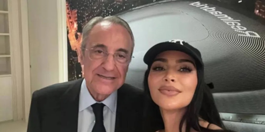 عکس| پشت پرده گرفتن عکسهای یادگاری کیم کارداشیان با رئالیها