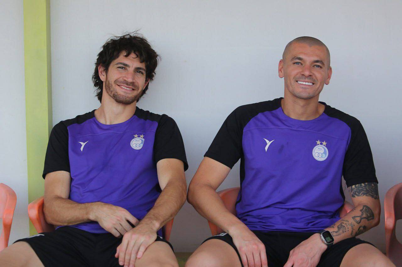 عکس | پرسپولیس نه؛ ستاره استقلال در تمرین تیم نکونام!