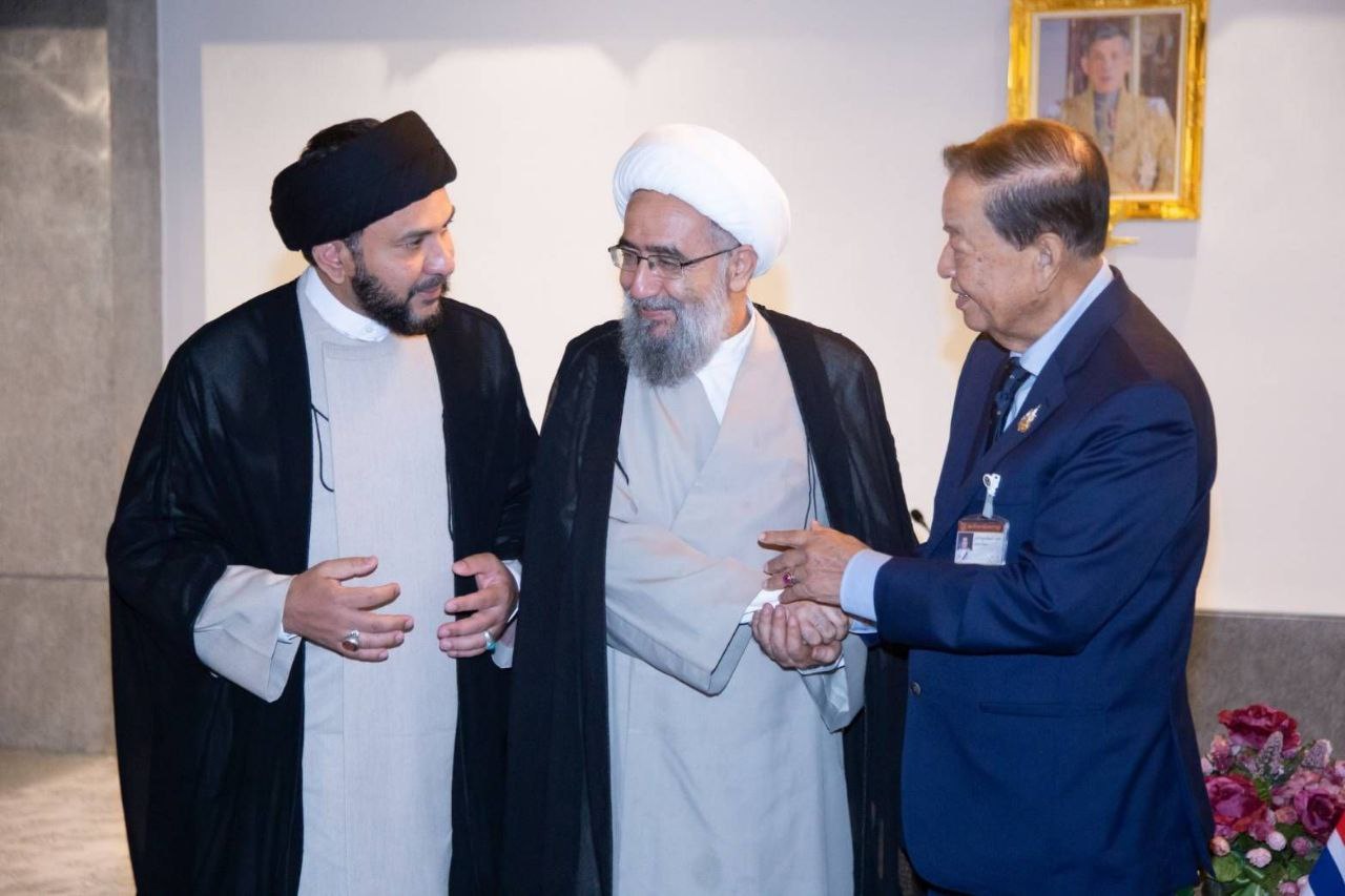 عضو شورایعالی حوزه های علمیه: اعطای آزادی مدنی و دینی به مسلمانان تایلند قابل مشاهده است/ تشکر رئیس مجلس تایلند بابت کمک به آزادی اسرای تایلندی حماس