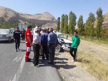 ۱۰ کشته و مصدوم در دو تصادف جداگانه جاده‌ای استان آذربایجان‌غربی