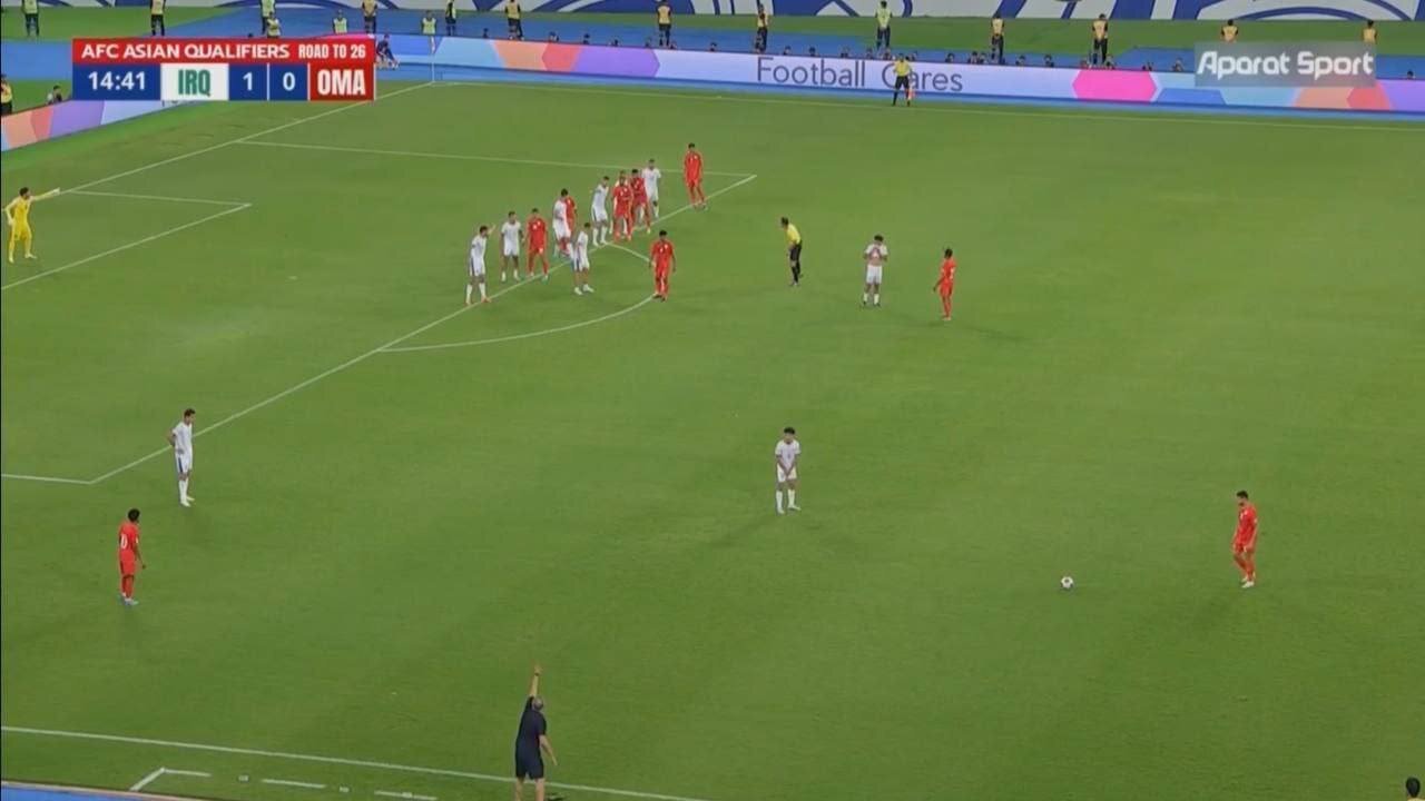 عکس | لذت چمن ورزشگاه عراق را ببرید!