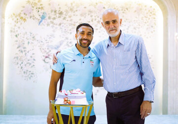 عکس | جشن تولد سامان در اردوی تیمملی