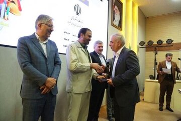 کسب عنوان رتبه برتر توسط اداره کل راه و شهرسازی چهارمحال و بختیاری درجشنواره شهید رجایی