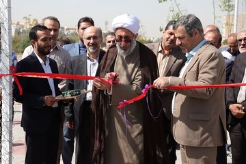 افتتاح مجموعه ورزشی روباز در دانشگاه بین‌المللی امام خمینی(ره)