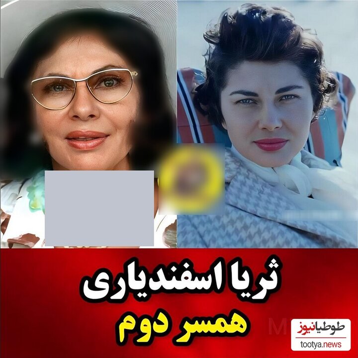 مقایسه چهره‌ی جوانی و پیری هر 3 همسر محمدرضا پهلوی