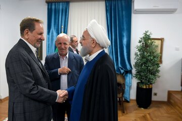 دیدار روحانی با وزیران و معاونان سابق دولت دوازدهم
