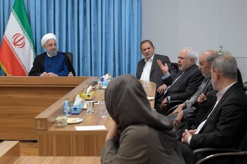 دیدار روحانی با وزیران و معاونان سابق دولت دوازدهم