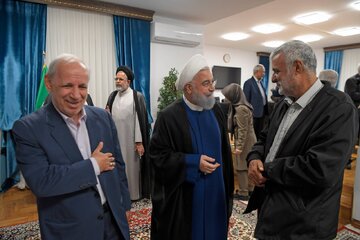 دیدار روحانی با وزیران و معاونان سابق دولت دوازدهم