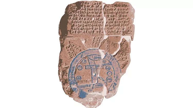 رشتهکوه زاگرس در قدیمیترین نقشه جهان / عکس