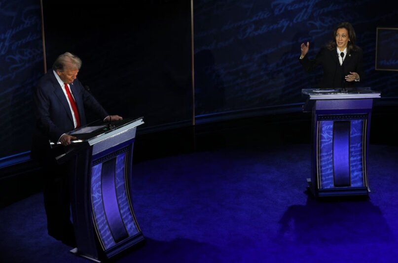 جدیترین مناظره دو رقیب سرسخت امریکایی/ ایران،غزه و اوکراین چالش برانگیزترین بحثها در مناظره