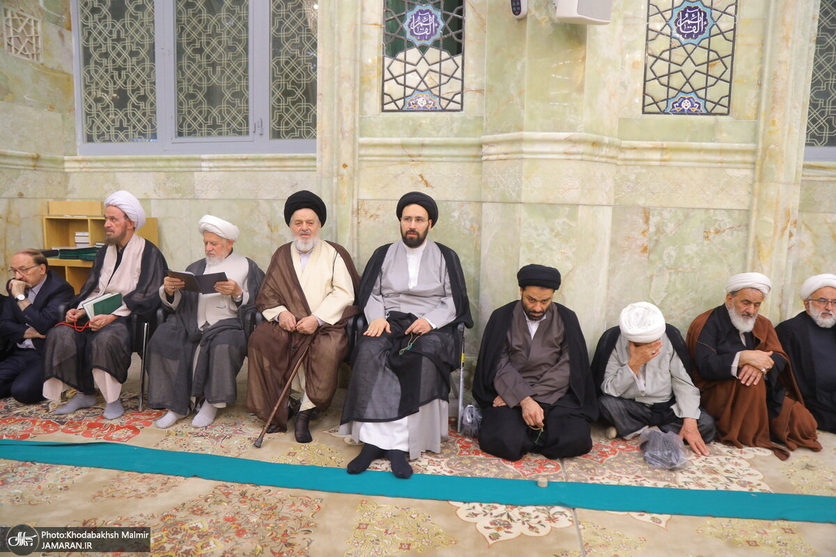 عکسی از خوش و بش صالحی با آتشزننده برجام/ علی خمینی هم بود