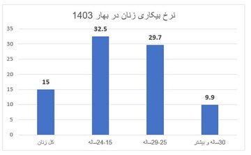 بحران بیکاری زنان جوان / چرا زنان پشت درهای بازار کار مانده‌اند؟ 5