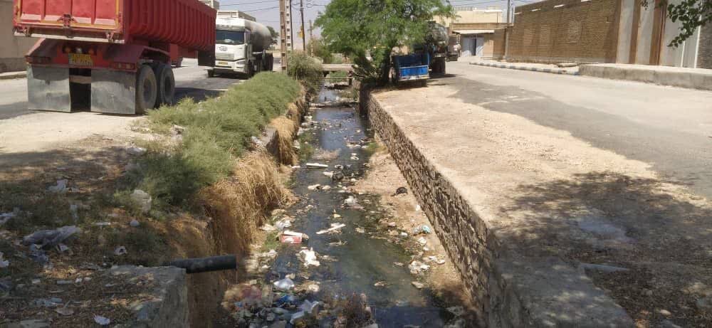 کانال دفع آبهای سطحی یا تهدیدی برای جان شهروندان