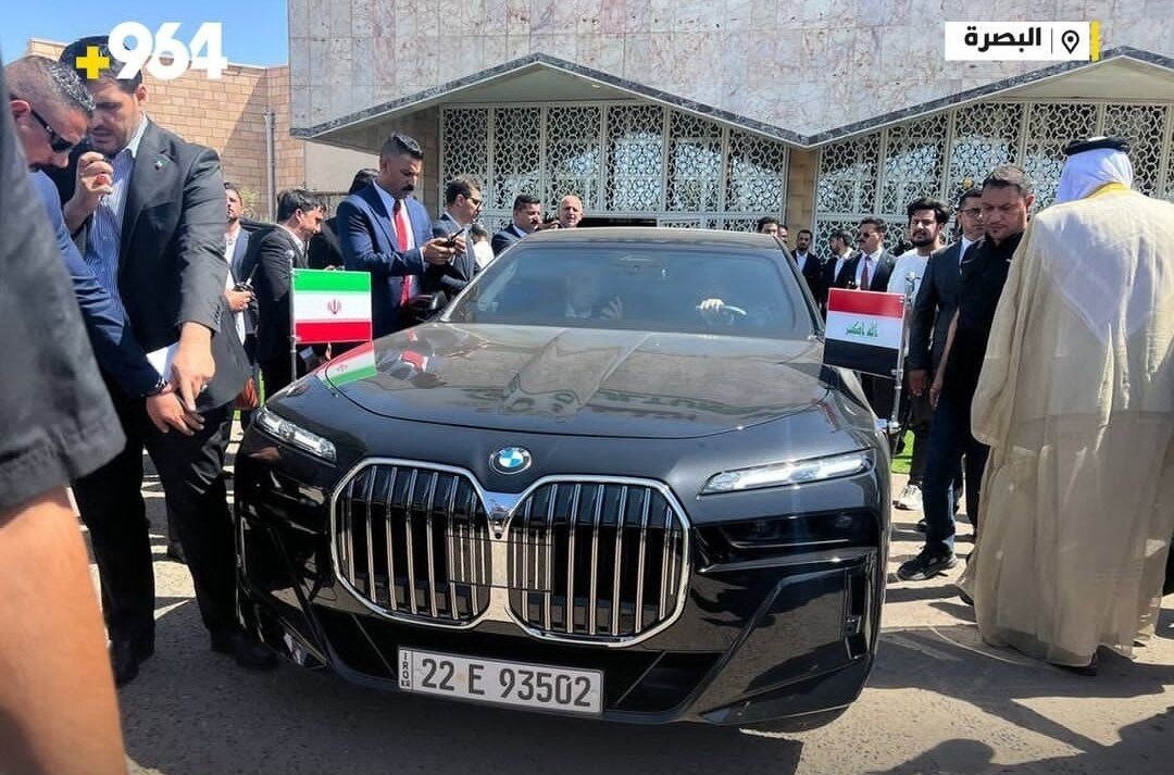 ماشینهای لوکس عراقی در استقبال از پزشکیان / عکس