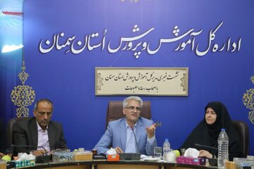 با برنامه ریزی و پیش بینی های انجام شده در استان سمنان کمبود معلم نداریم