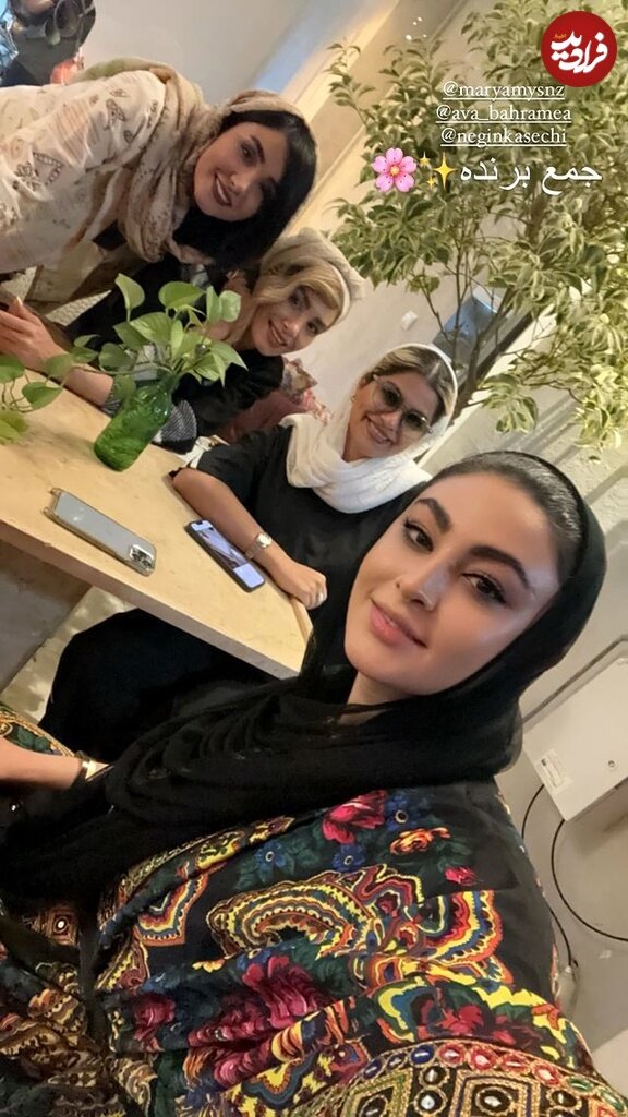 عکس | استوری جالب مریم مومن از جشن تولد سادهاش در ۲۶ سالگی