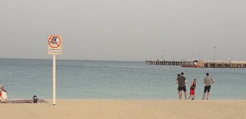 شنا در منطقه ممنوع آبهای کیش جان یک کیشوند را گرفت