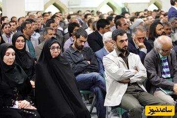 حضور بازیگران سرشناس در بیت رهبر معظم انقلاب
