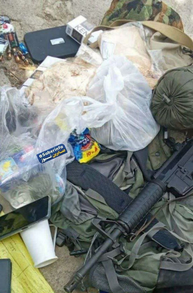 عکس | تجهیزاتی که ریبوار کریمیان قصد داشت با آنها وارد کشور شود و دست به عملیات تروریستی بزند