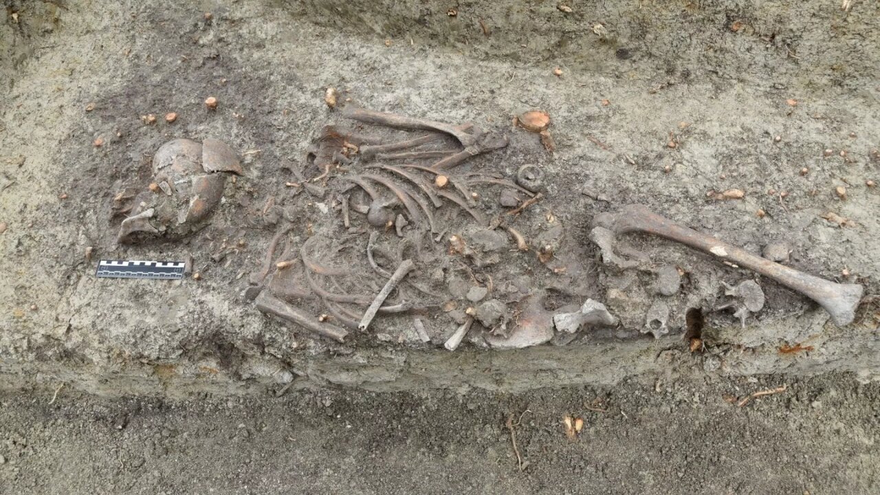 بقایای کودکان «خونآشام» کشفشده در لهستان / عکس