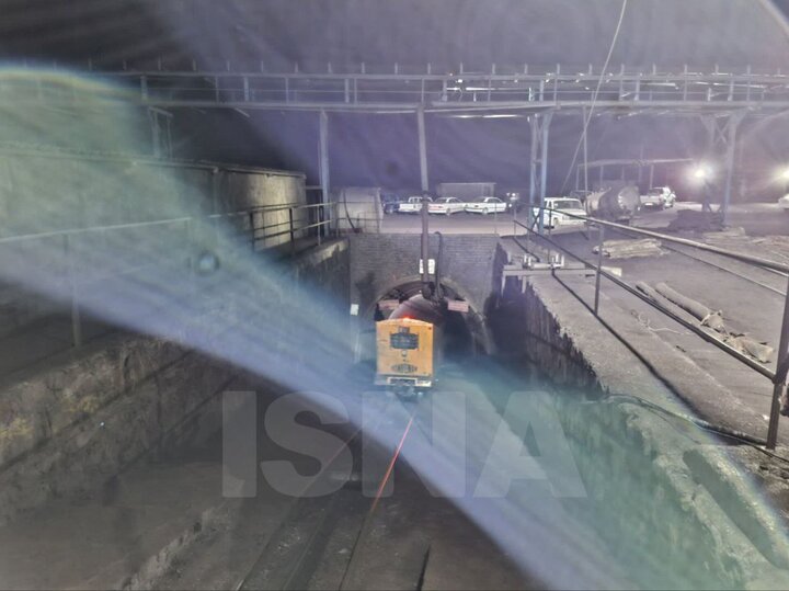 اولین تصاویر معدن معدنجوی طبس پس از حادثه