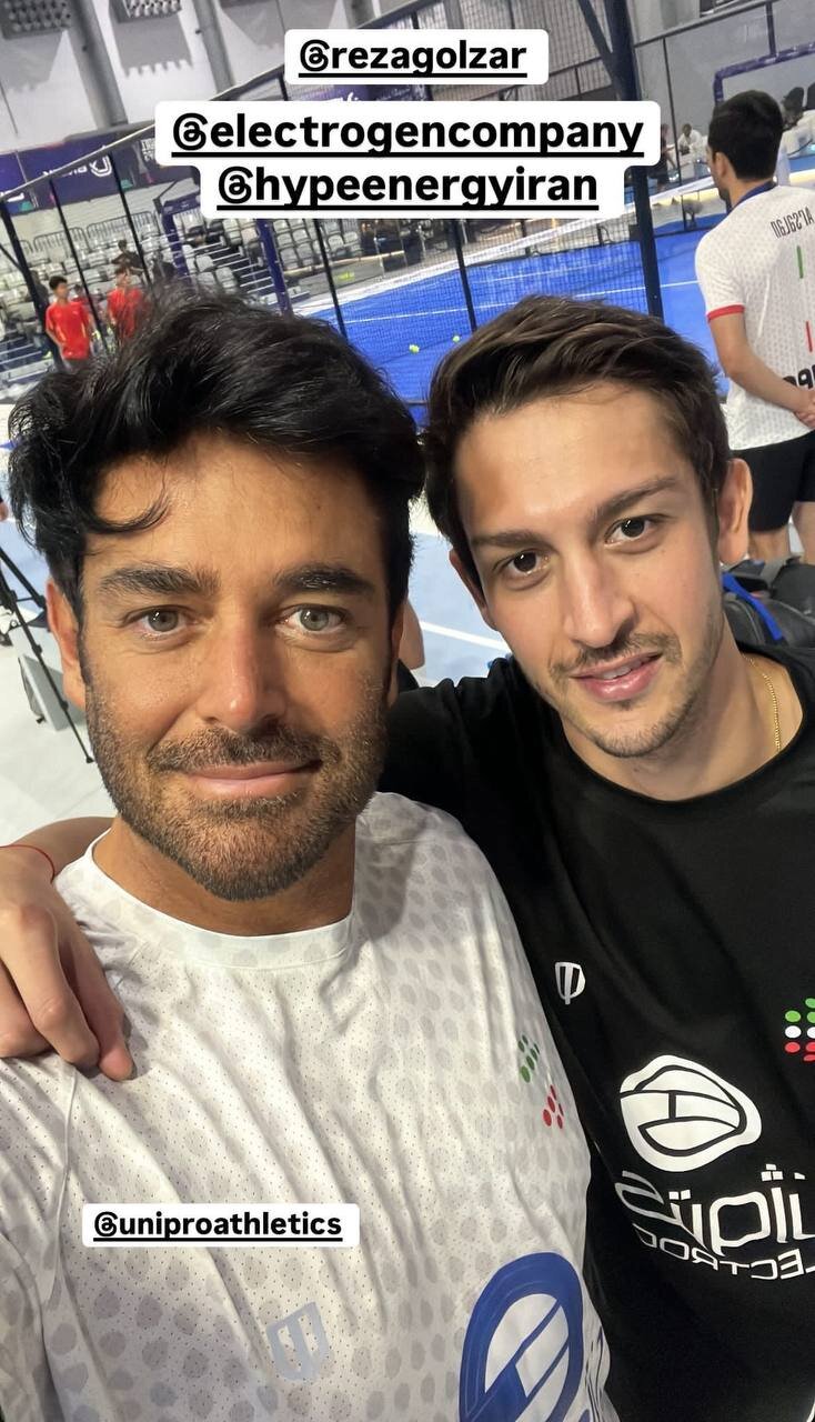 عکس | سلفی محمدرضا گلزار با یک ملیپوش ایران در کویت