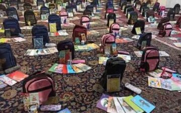 توزیع بیش از ۵هزار بسته لوازمالتحریر بین دانشآموزان کم برخوردار