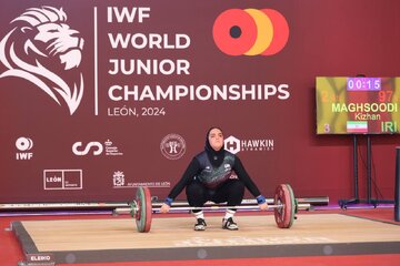 پنجمی دختر وزنهبردار ایران در قهرمانی جهان پنجمی دختر وزنهبردار ایران در قهرمانی جهان