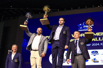 ایران مقتدرانه قهرمان پرورش اندام جهان شد ایران مقتدرانه قهرمان پرورش اندام جهان شد