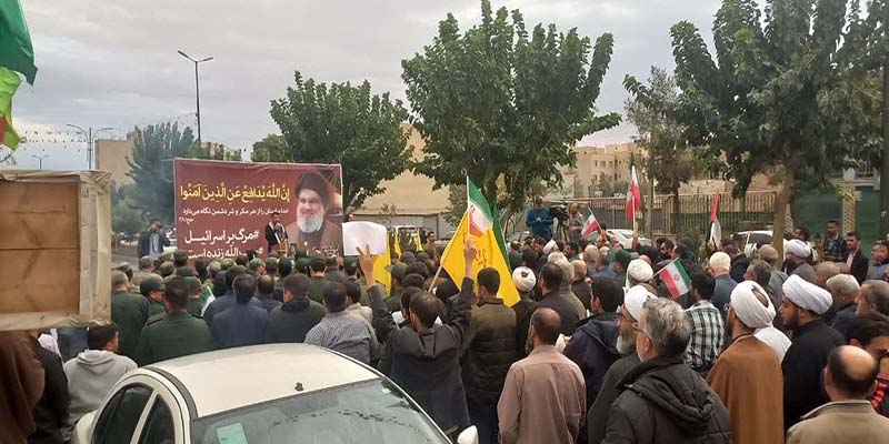 تجمع مردم سمنان در محکومیت جنایات صهیونیستها