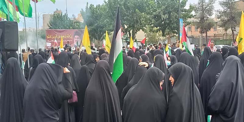 تجمع مردم سمنان در محکومیت جنایات صهیونیستها