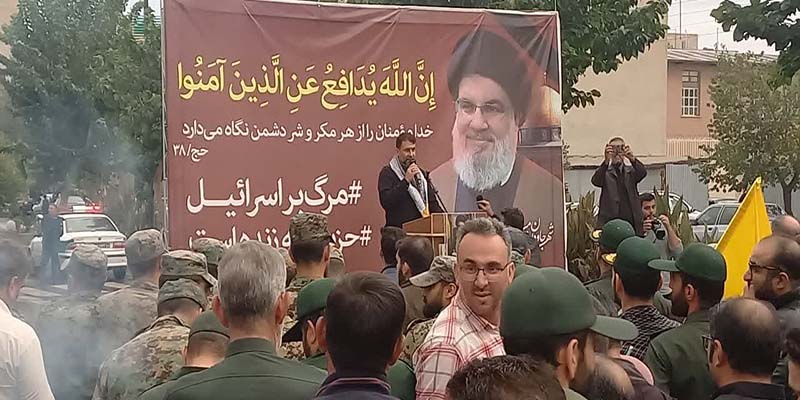 تجمع مردم سمنان در محکومیت جنایات صهیونیستها