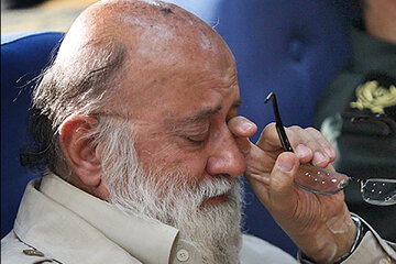 مهدی چمران عزادار شد مهدی چمران عزادار شد