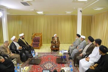 اظهارات یک مرجع تقلید درباره دبیرکل حزب الله / آیت الله جوادی آملی: در خیلی موارد جنگها ظاهرا به نقطه آخر رسیده ولی دفعتا زمینه عوض شده است
