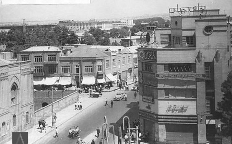 تهران قدیم | تصویری کمتر دیده شده از محبوبترین خیابان تهران در اواخر دهه 30 خورشیدی 2
