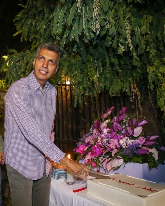 تصاویری از جشن تولد عادل فردوسی پور