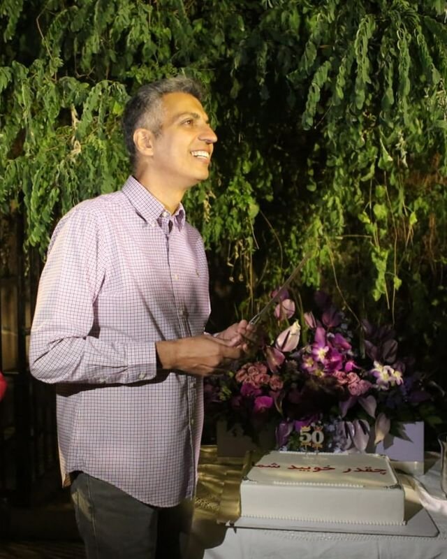 تصاویری از جشن تولد عادل فردوسی پور