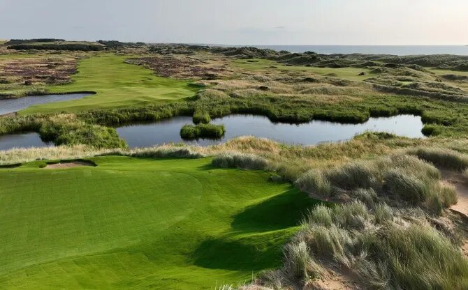 عکس | پروژه جذاب ترامپ در اسکاتلند؛ آقای رئیس جمهور زمین گلف میسازد!