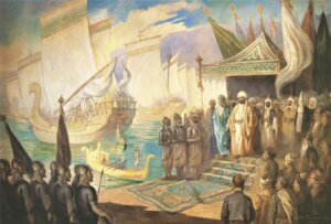 معاویه ابداع کننده کدام مکتب اجتماعی بود؟