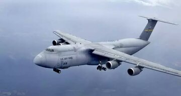 استفاده از ۱۲۰۰ کیلوگرم رنگ برای این هواپیمای غولپیکر آمریکایی!