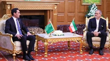 در دیدار پزشکیان با رئیس‌جمهور ترکمنستان چه گذشت؟