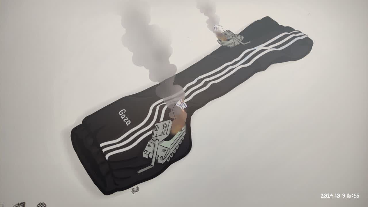 نمایشگاه هنرهای تجسمی غزه در نگارستان امام خمینی (ره) گشایش یافت