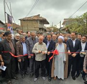 افتتاح همزمان ۳۷ پروژه طرح هادی روستایی با حضور معاونین بنیاد مسکن در گیلان