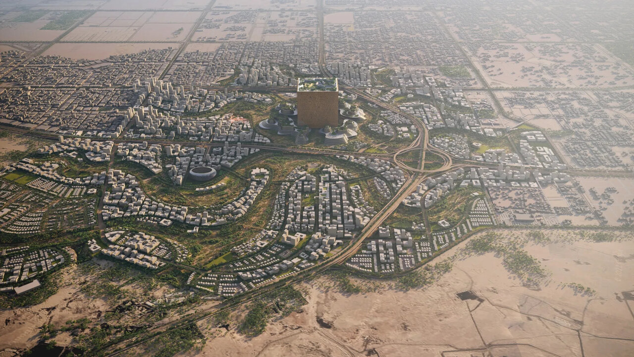 غافلگیری جدید بنسلمان؛ ساخت اهرام ثلاثه هزاره سوم المربع الجدید