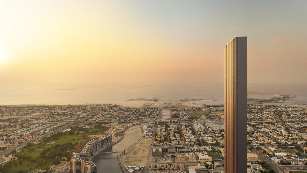 ساخت یک آسمانخراش عجیب در دُبی / برجی به باریکی یک آپارتمان