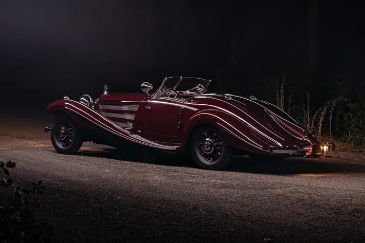 خودروی فوق کمیاب مرسدسبنز به فروش گذاشته شد /عکس