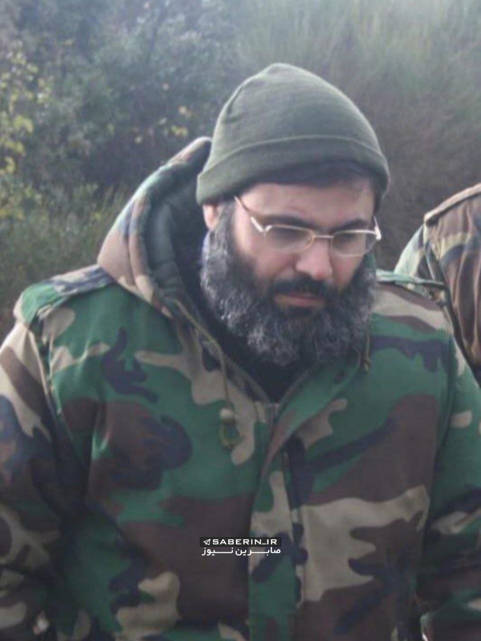 عکس | شهید سید هاشم صفیالدین در لباس رزم