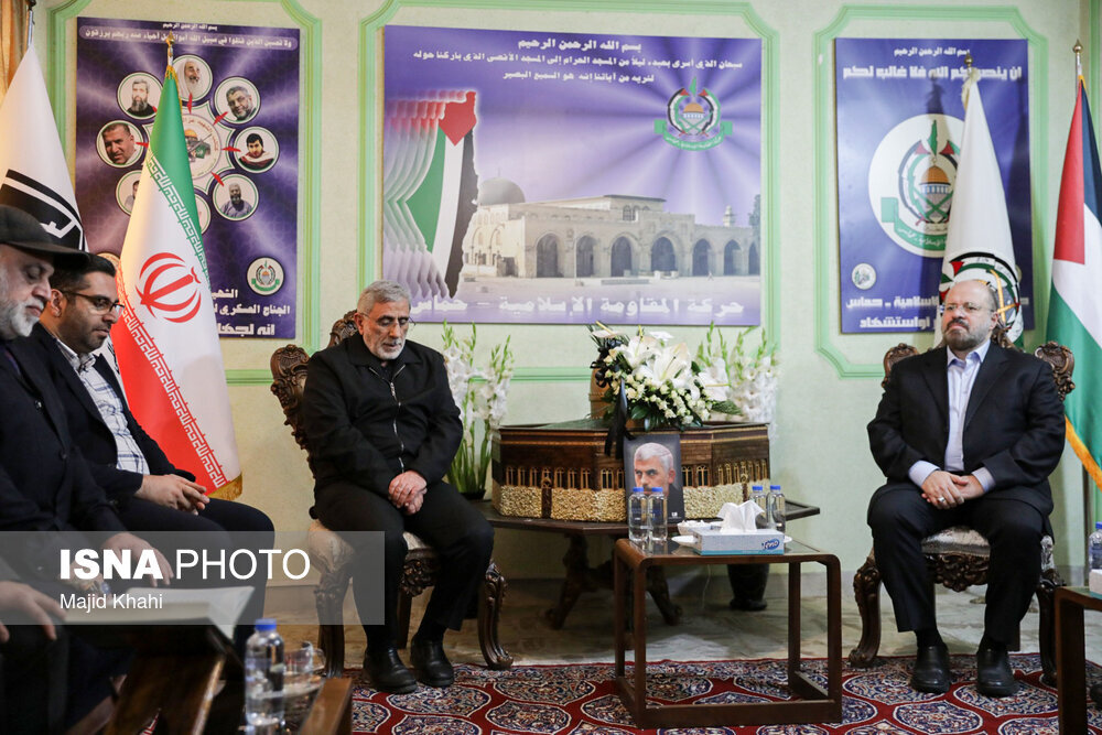 حضور کاظم صدیقی در مراسم بزرگداشت یحیی سنوار/ سردار قاآنی و قالیباف هم آمدند +تصاویر