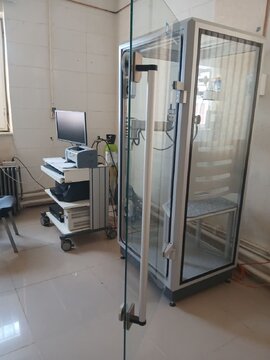 دستگاه بادی باکس بیمارستان توحید سنندج؛ ارتقای دقت تشخیص بیماری ریوی دستگاه بادی باکس بیمارستان توحید سنندج؛ ارتقای دقت تشخیص بیماری ریوی
